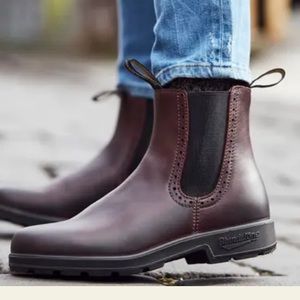 Burnt purple Blundstones!